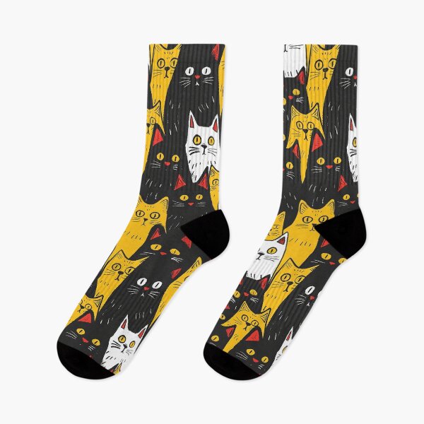 Item preview, Clowder of Cats Cute Pet Pattern  designed and sold by NikkofTime.