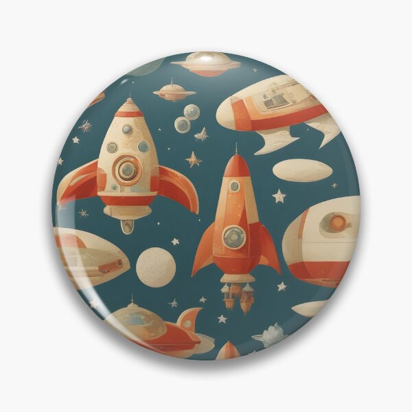 Item preview, Spaceship pattern designed and sold by Working-Woman.