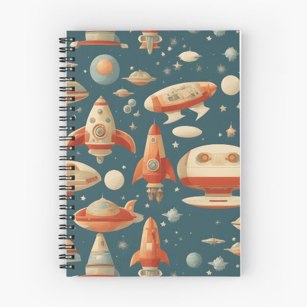 Item preview, Spaceship pattern designed and sold by Working-Woman.