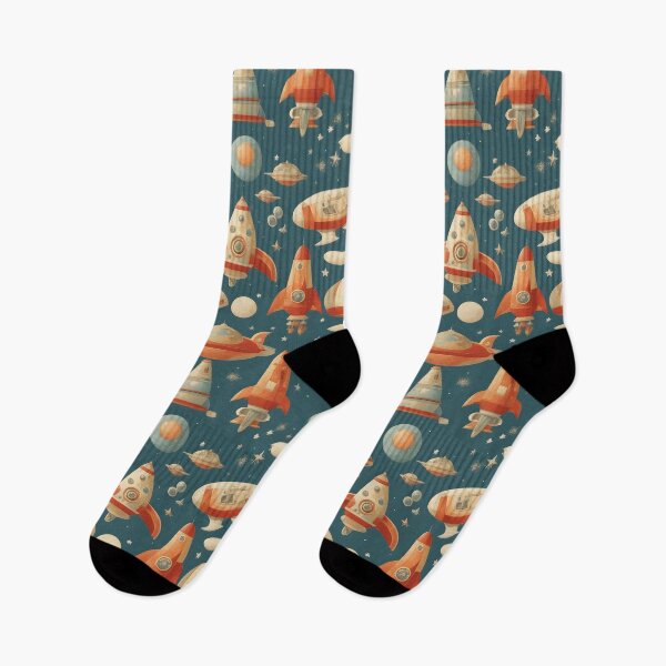 Item preview, Spaceship pattern designed and sold by Working-Woman.