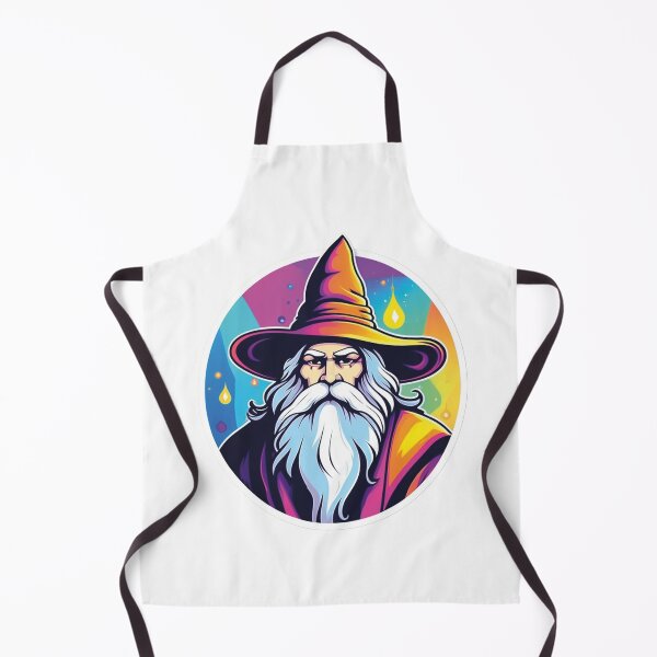 Item preview, Magical wizard with bright colors designed and sold by Ink-Kreativ.