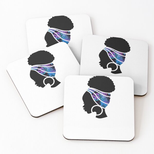 Item preview, Afro Woman with Tropical Pattern, Black History  designed and sold by Logiamerch.