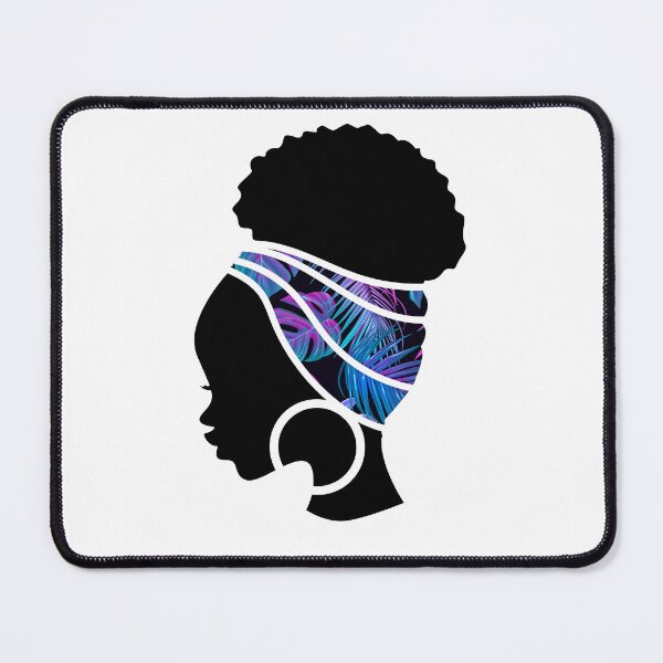 Item preview, Afro Woman with Tropical Pattern, Black History  designed and sold by Logiamerch.