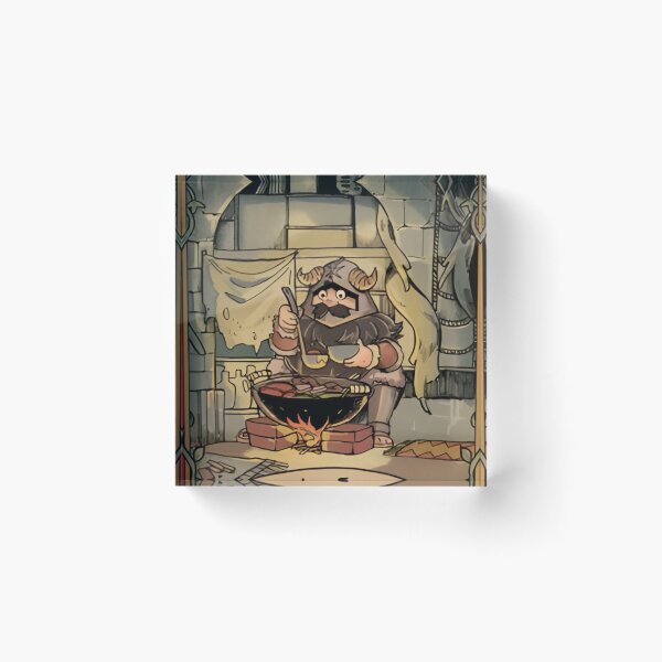 Item preview, Dungeon Meshi   Delicious in Dungeon - Senshi Cooking designed and sold by MalakShams.