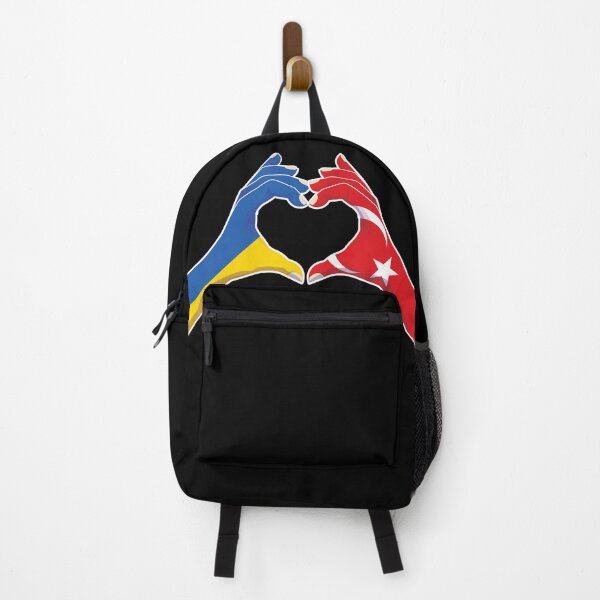 Item preview, Türkiye Turkish Ukraine Ukrainian Love Heart Peace designed and sold by FlagX.