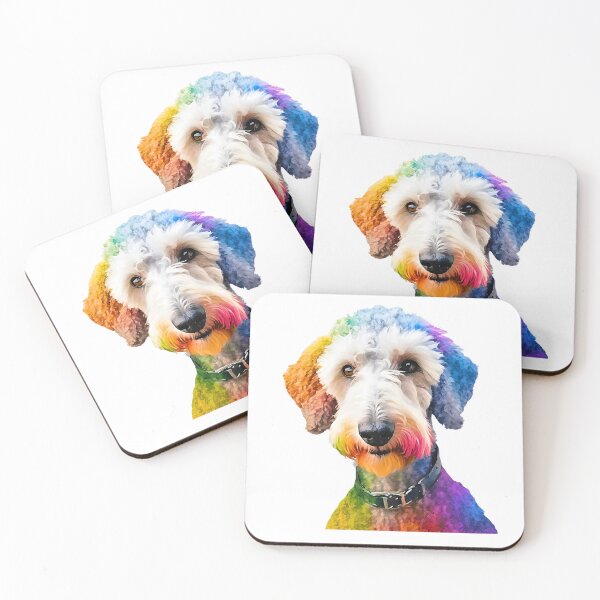 Item preview, Pop-Art Bedlington Terrier Impressionism  designed and sold by Fredster1966.