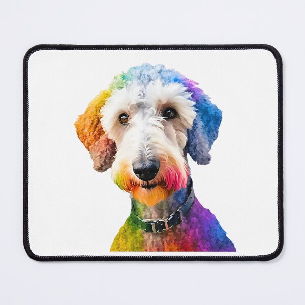 Item preview, Pop-Art Bedlington Terrier Impressionism designed and sold by Fredster1966.