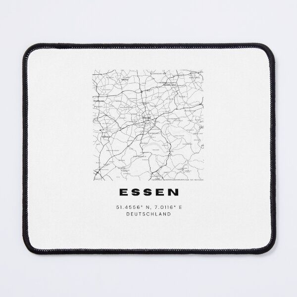 Item preview, Essen Coordinates - Modern Map Art designed and sold by RM-Journey.