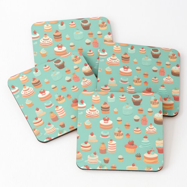 Item preview, Pies and cakes pattern designed and sold by Working-Woman.