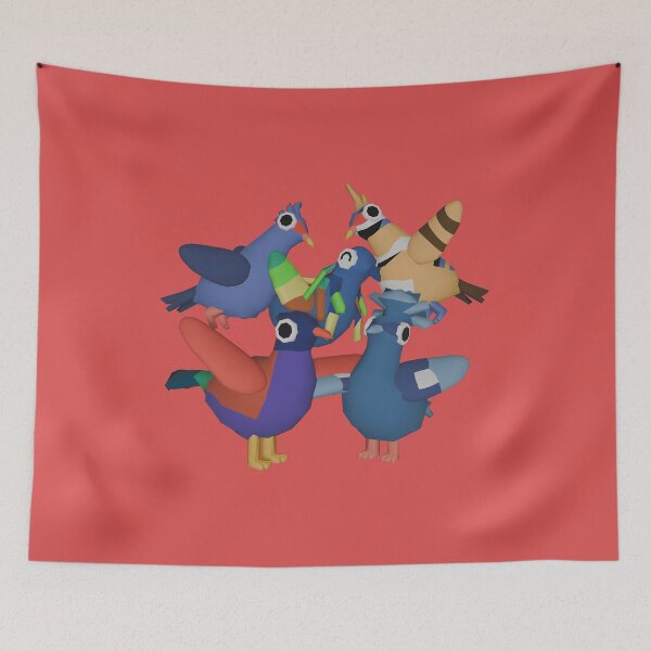 Item preview, Wild Pigeons Selfie designed and sold by Poly Simplified.