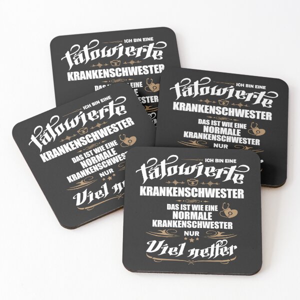 Item preview, Tätowierte Krankenschwester. Lustige Geschenkidee Krankenpflegerin designed and sold by silentcolors.