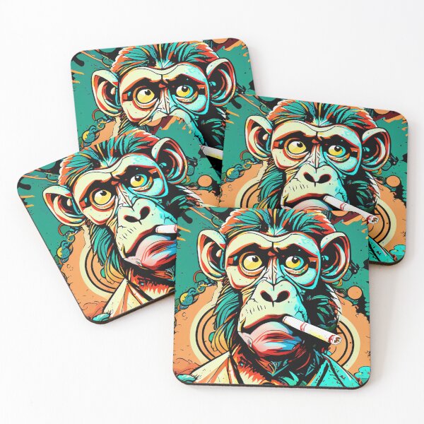 Item preview, Art punk monkey designed and sold by Ambers Realm.