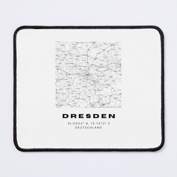Item preview, Dresden Coordinates - Simple Map Art designed and sold by RM-Journey.