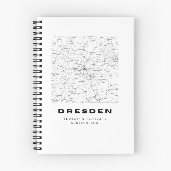 Item preview, Dresden Coordinates - Simple Map Art designed and sold by RM-Journey.