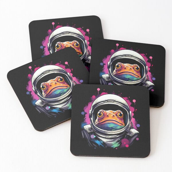 Item preview, Frog astronaut designed and sold by DerSenat.