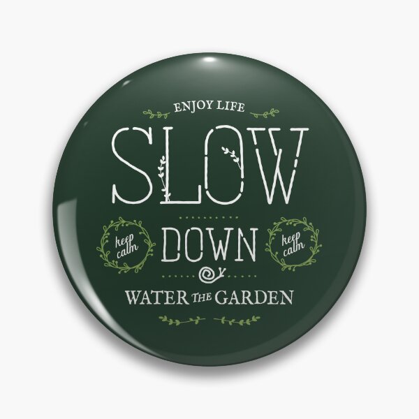 Item preview, Garden Happy Slow Life designed and sold by Eurokollektiv.