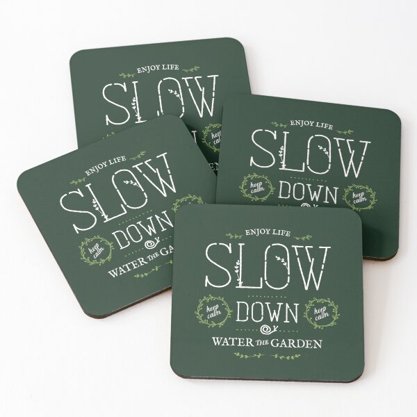 Item preview, Garden Happy Slow Life designed and sold by Geek Updated.
