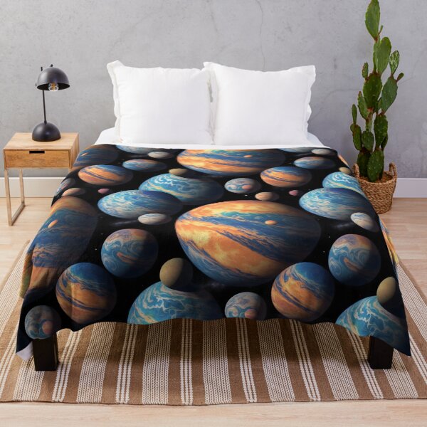 Item preview, Artistic Planets pattern designed and sold by NavyPanda.