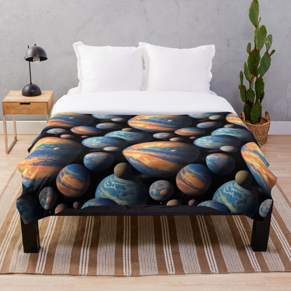 Aperçu de l'œuvre Modèle de planètes artistiques créée et vendue par NavyPanda.