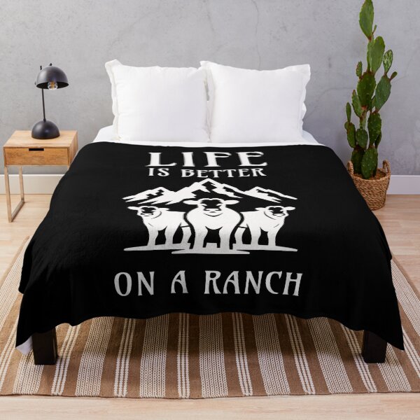 Item preview, Life is better on a Ranch designed and sold by JoeStylistic.