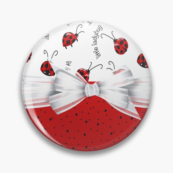 Item preview, Ladybug Red And White  designed and sold by purplesensation.