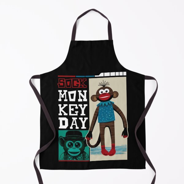 Item preview, Cartoon Monkey of Sock Monkey Day designed and sold by UBdesign.