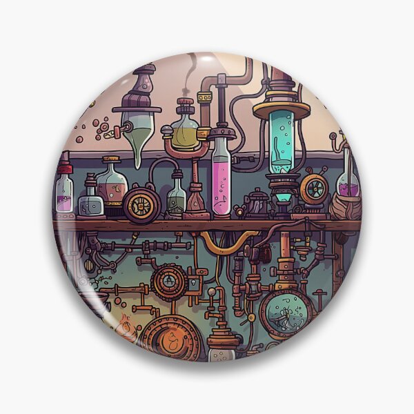 Artikelvorschau, Steampunk-Labor entworfen und verkauft von jo3yk.
