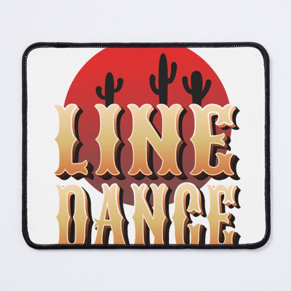 Item preview, Linedance Western Dance Illustration designed and sold by samuelBetrand.