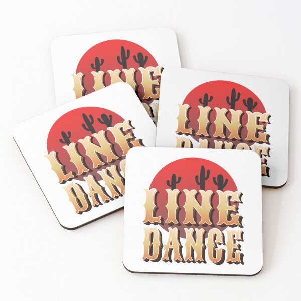 Item preview, Linedance Western Dance Illustration designed and sold by samuelBetrand.