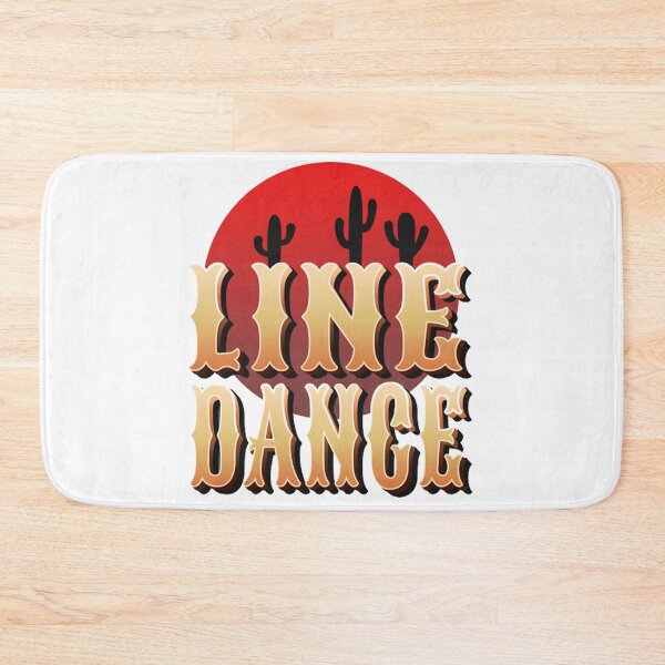 Item preview, Linedance Western Dance Illustration designed and sold by samuelBetrand.
