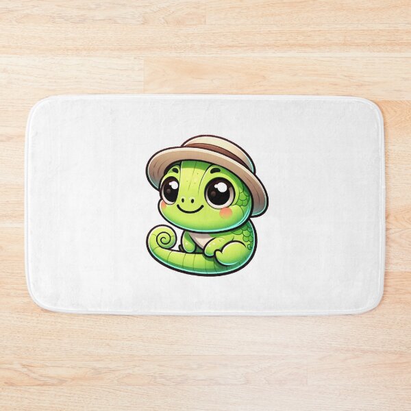 Item preview, Cute Chameleon Wearing a Hat designed and sold by scons1234.
