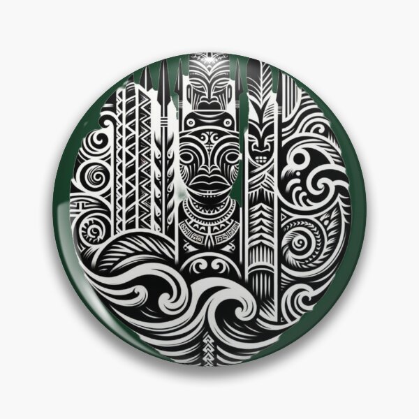 Item preview, Traditional Polynesian Tattoo - Maori Tribal Art designed and sold by massi8.