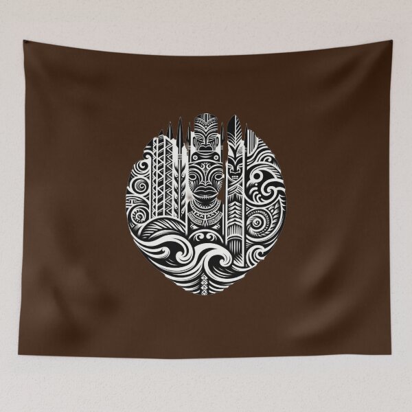 Item preview, Traditional Polynesian Tattoo - Maori Tribal Art designed and sold by massi8.