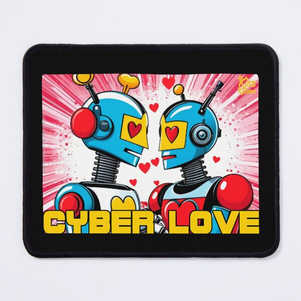 Item preview, cyber love designed and sold by DiscoKiss - Quality printing guaranteed..