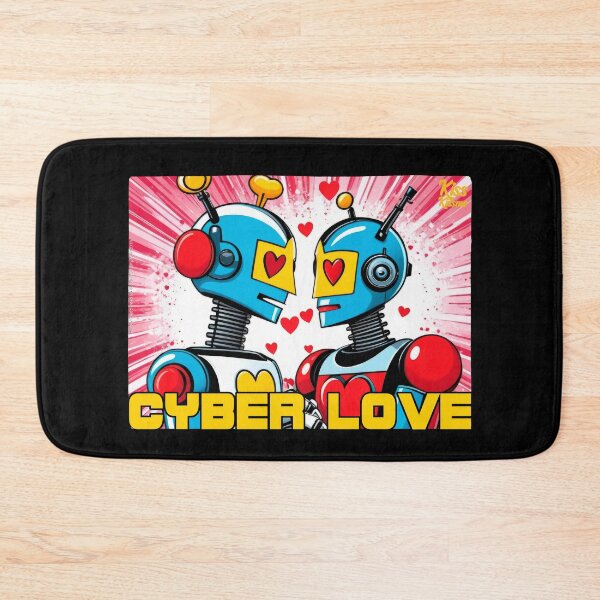 Item preview, cyber love designed and sold by DiscoKiss - Quality printing guaranteed..