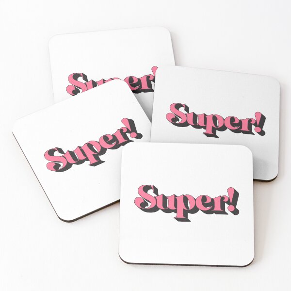 Item preview, Super - Pink word  designed and sold by RemonMichel.