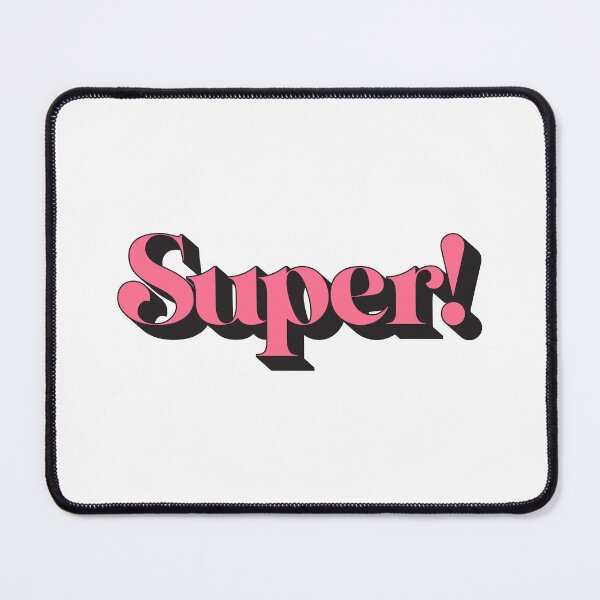 Item preview, Super - Pink word designed and sold by RemonMichel.
