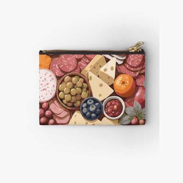 Item preview, Charcuterie Board with Meat, Cheese, Fruits, and Spreads designed and sold by Sarcastic Narwhal.