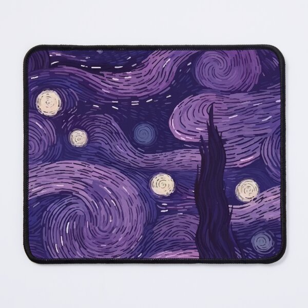 Item preview, Purple Starry Night designed and sold by WhimsyInkings.
