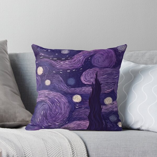 Item preview, Purple Starry Night designed and sold by WhimsyInkings.