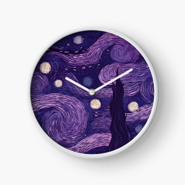 Item preview, Purple Starry Night designed and sold by WhimsyInkings.