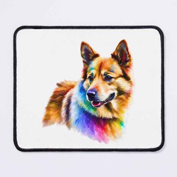 Item preview, Pop-Art Norwegian Buhund Impressionism  designed and sold by Fredster1966.