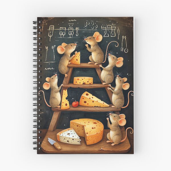 Item preview, Cheesy Mouse Party designed and sold by cute-animals99.