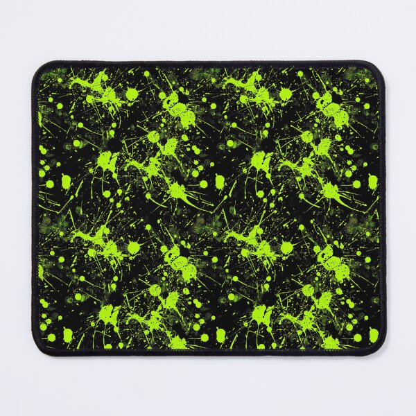 Item preview, Paint splatter - green on black designed and sold by jo3yk.