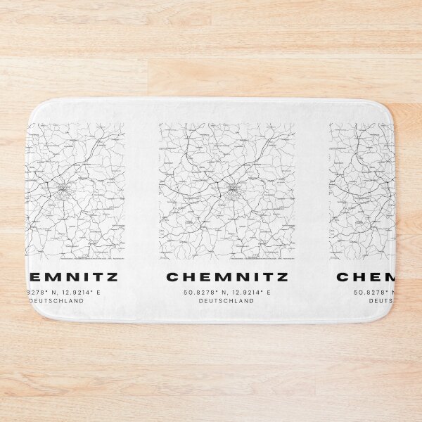 Item preview, Chemnitz Coordinates - Elegant Map Design designed and sold by RM-Journey.