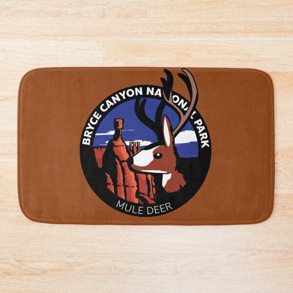 Item preview, Mule Deer Bryce Canyon National Park Badge designed and sold by SUPERHERON.