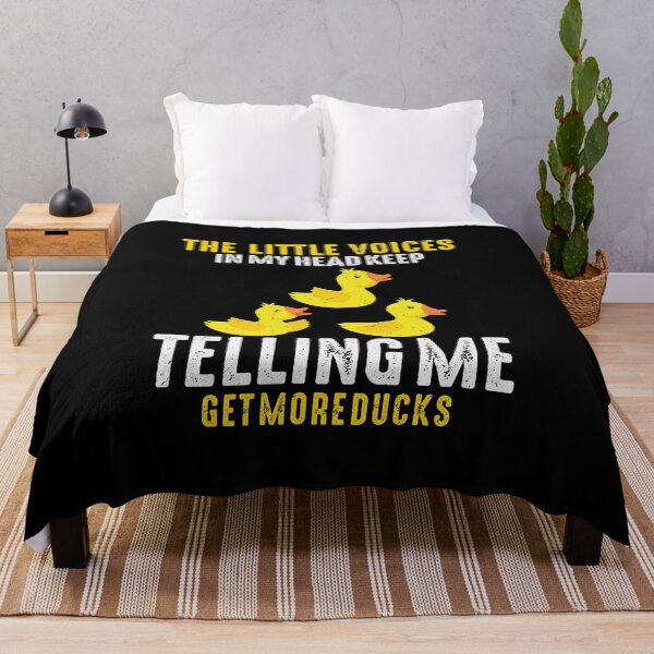 Item preview, The Voices In My Head Keep Telling Me Get More Rubber Ducks designed and sold by Merchrise.