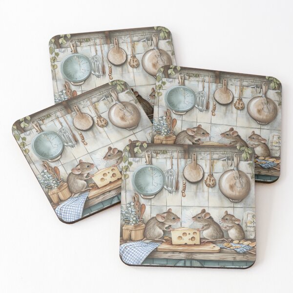 Item preview, Cheesy Mouse Partay designed and sold by cute-animals99.