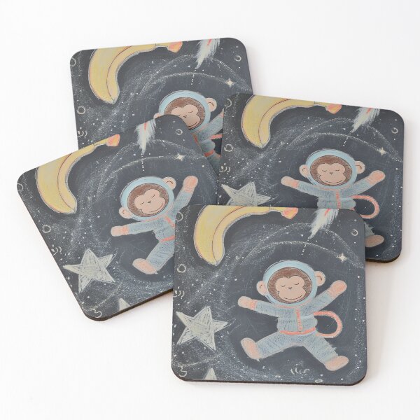 Item preview, Monkey Astronaut Adventure designed and sold by cute-animals99.