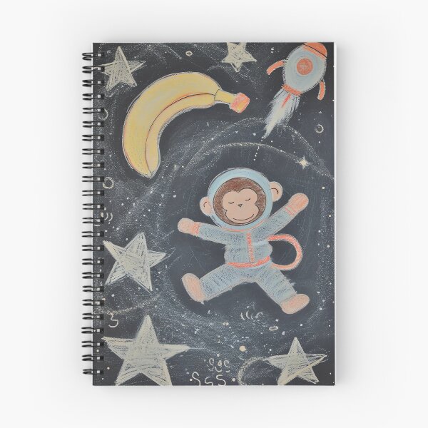 Item preview, Monkey Astronaut Adventure designed and sold by cute-animals99.